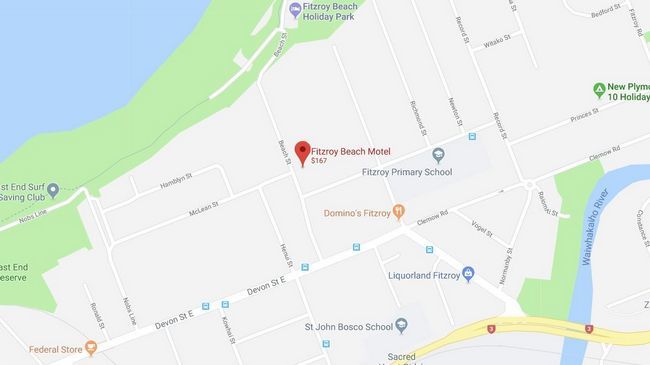 Beach Street Motel Apartments 뉴플리머스 시설 사진
